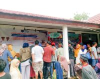 Layanan Administrasi JKN dari BPJS Kesehatan Palembang Diserbu Ratusan Warga Cengal