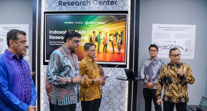 Indosat, Nokia, dan NVIDIA Resmikan AI-RAN Research Center