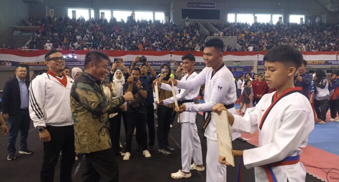 3.667 Atlet Serbu Palembang! Sriwijaya International Taekwondo Championship 2025 Resmi Dibuka Gubernur Herman Deru