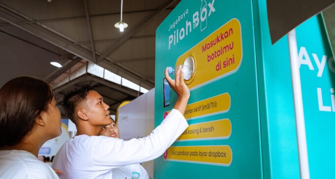 Indosat dan USU Pilah Sampah Plastik melalui JagaRaya Pilahbox di Vokasi Expo 2025