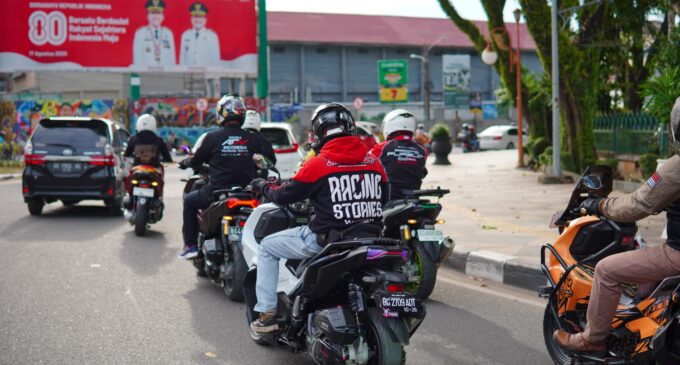 Astra Motor Sumsel Ajak Komunitas Motor Terapkan Teknik Touring yang Lebih Aman