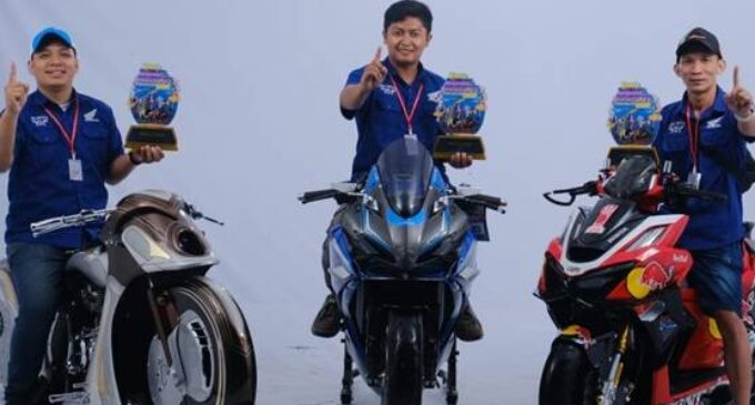 Modif Ala MotoGP, Honda Vario 160 Milik Nur Samsul Jadi Pemenang HMC 2025 Katagori Matic dan Cub