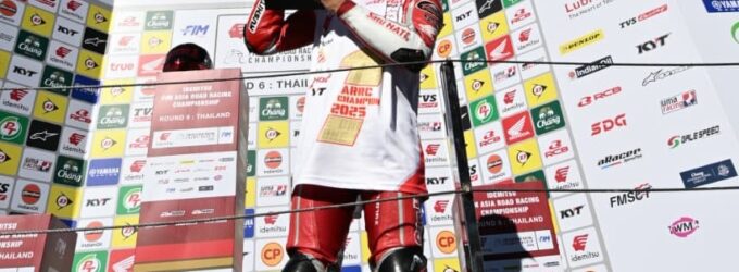 Fadillah Arbi Juara Asia, Dominasi Motor CBR250RR di AARC Terus Berlanjut