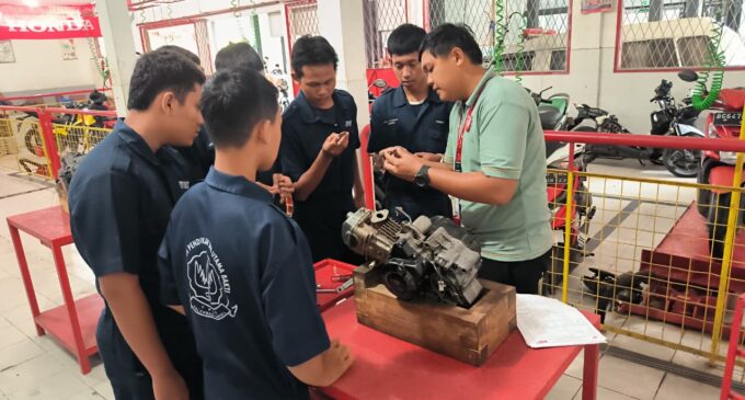 Gamifikasi SMK Bersama AHASS Dorong Semangat Belajar 193 Siswa TSM di Sumatera Selatan