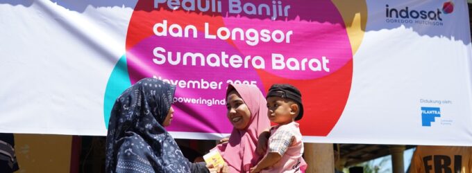 Indosat Percepat Pemulihan Jaringan dan Salurkan Bantuan bagi Warga Terdampak Banjir di Sumatera