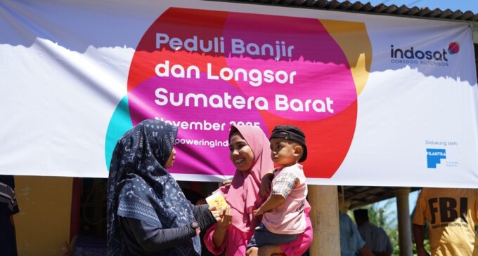 Indosat Percepat Pemulihan Jaringan dan Salurkan Bantuan bagi Warga Terdampak Banjir di Sumatera
