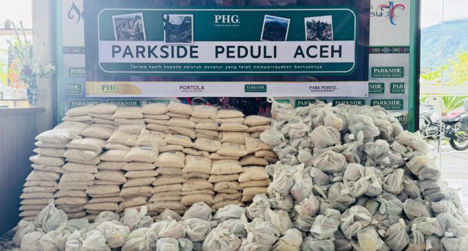 Program CSR Darurat Parkside Hotel Group Bantu Korban Bencana Banjir Bandang Aceh