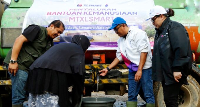 Karyawan XLSMART Salurkan Donasi ke Sumut, Sumbar hingga Pelosok Aceh