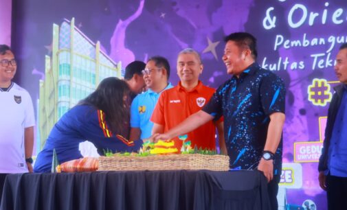 Unsri Bangun Gedung Menara Fakultas Teknik, Target Selesai 14 Bulan