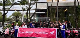 Astra Motor Sumsel Gelar Night Ride All New Honda Vario 125 bersama Komunitas Honda
