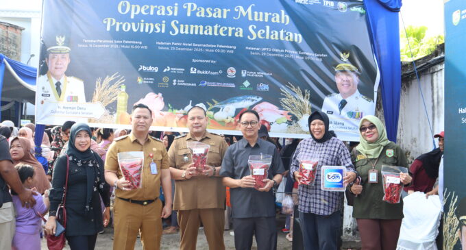 Inflasi Sumsel Tetap Terkendali pada Momen HBKN Natal 2025 dan Tahun Baru 2026