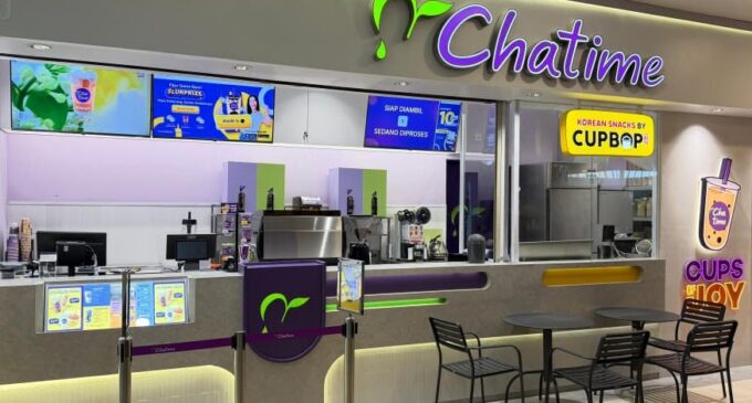 Perluas Kehadiran di Palu, F&B ID Hadirkan Gerai Kedua Chatime dan Cupbop di Palu Grand Mall