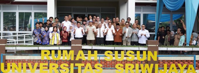 Menko AHY Apresiasi Rusun Mahasiswa Unsri, Dukung Peningkatan Kualitas Pendidikan
