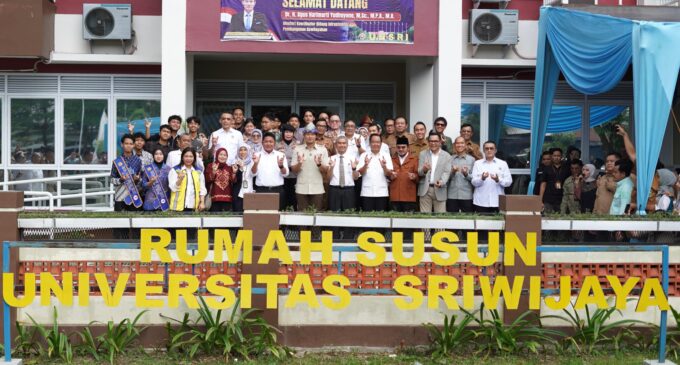 Menko AHY Apresiasi Rusun Mahasiswa Unsri, Dukung Peningkatan Kualitas Pendidikan