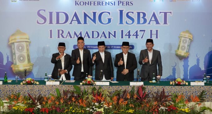 Pemerintah Tetapkan 1 Ramadan 1447 H Jatuh pada 19 Februari 2026