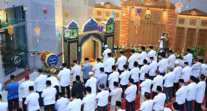 Sekda Edward Candra Safari Ramadan di Kantor Bank Indonesia Sumsel