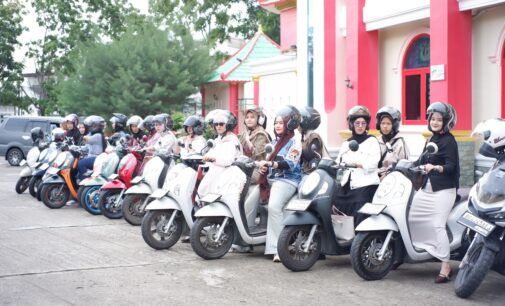 Hijabers Serenity Ride, Astra Motor Sumsel Hadirkan Ngabuburit Seru bagi Komunitas Scoopy