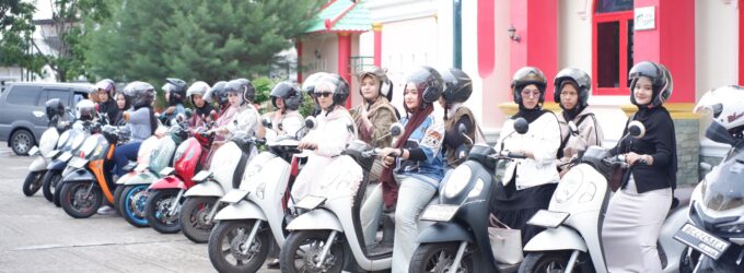 Hijabers Serenity Ride, Astra Motor Sumsel Hadirkan Ngabuburit Seru bagi Komunitas Scoopy