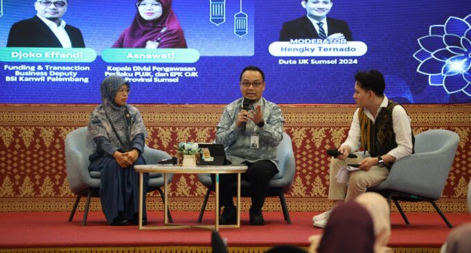 OJK dan Pemprov Sumsel Dorong Literasi Keuangan Syariah Bagi Wirausaha Muslimah
