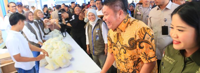Pemprov Sumsel, Polri, dan Bulog Gelar Gerakan Pangan Murah untuk Jaga Stabilitas Pangan