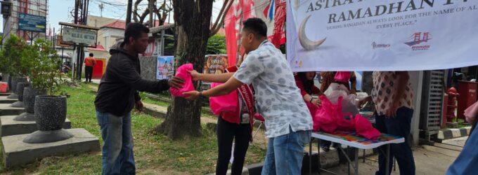Honda Bikers Soleh, Komunitas Honda Palembang Tebar Kebaikan di Bulan Ramadan