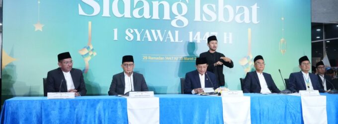 Pemerintah Tetapkan 1 Syawal 1447 H Bertepatan 21 Maret 2026