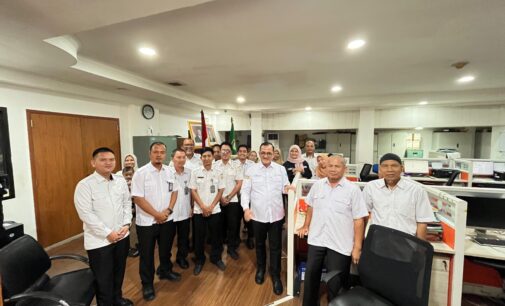 Sekda Edward Candra Silaturahmi ke Kantor OPD Usai Libur Lebaran, Pastikan Pelayanan Publik Tetap Prima