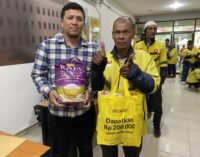 Maxim Palembang Berikan Sembako dan Siap Salurkan BHR Untuk Mitra Pengemudi
