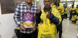 Maxim Palembang Berikan Sembako dan Siap Salurkan BHR Untuk Mitra Pengemudi