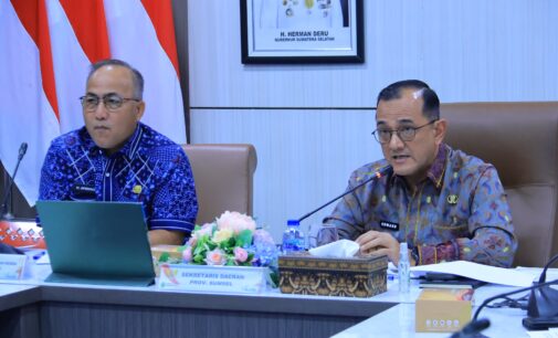 Sekda Edward Candra Pimpin Rapat Finalisasi Program Strategis Nasional di Sumsel