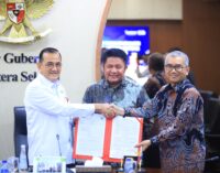 Gubernur Herman Deru Saksikan Penandatanganan NPHD antara Pemprov Sumsel dan Unsri