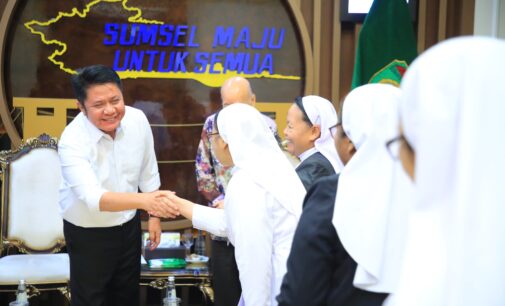 Gubernur Herman Deru Apresiasi 100 Tahun Dedikasi Kongregasi Suster Charitas