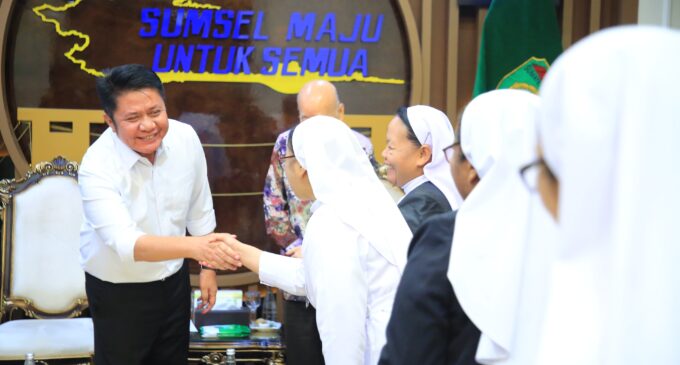 Gubernur Herman Deru Apresiasi 100 Tahun Dedikasi Kongregasi Suster Charitas