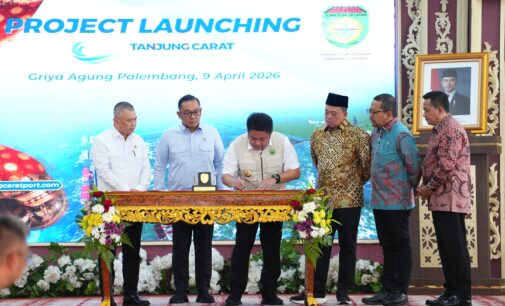 Gubernur Herman Deru Wujudkan Pelabuhan Samudera, Solusi Logistik Sumsel Target Operasi 2028
