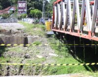 Gubernur Herman Deru Resmikan Pembangunan Kembali Jembatan Air Lawai B, Target Rampung 180 Hari