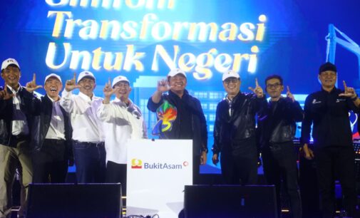 Gubernur Herman Deru Apresiasi Komitmen Lingkungan dan Inovasi PTBA di Usia ke-45