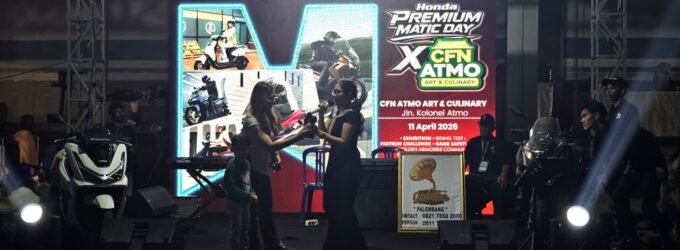 Honda Premium Matic Day Ramaikan Car Free Night ATMO Palembang