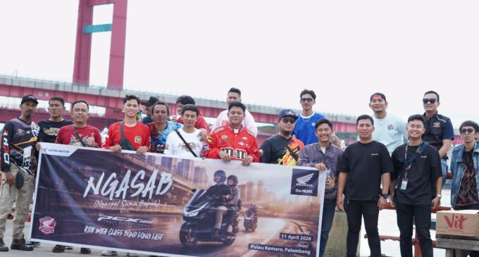 NGASAB, Gaya Baru Experience Ride Komunitas Honda Palembang