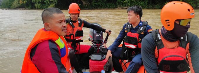Bocah 11 Tahun Terseret Arus Sungai Rawas, Tim SAR Lakukan Pencarian