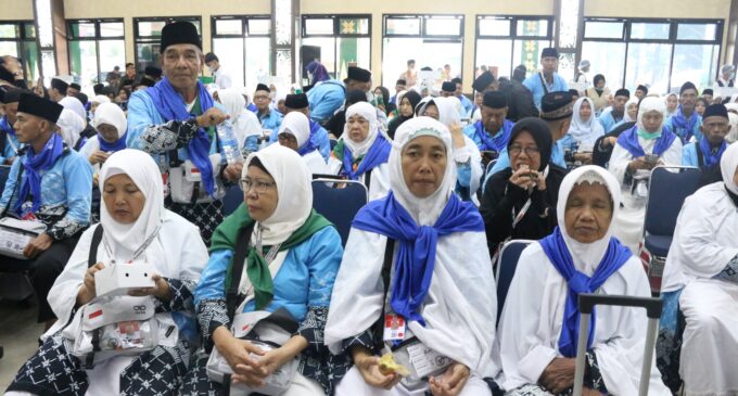 Kloter Pertama Masuk Asrama Haji Sumsel, 443 Jemaah OKU Timur Siap Menuju Tanah Suci