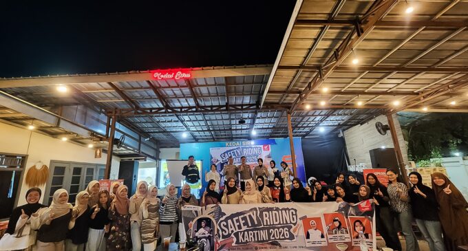 Masih dalam Semangat Kartini, Astra Motor Sumsel gelar Safety Riding Perempuan Hebat #Cari_Aman