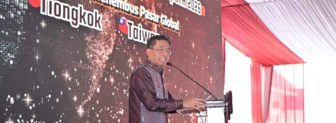 OJK Sumsel Lepas Ekspor Turunan Kelapa dan Ekspor Perdana Lada Hitam Senilai Rp 1,6 Miliar