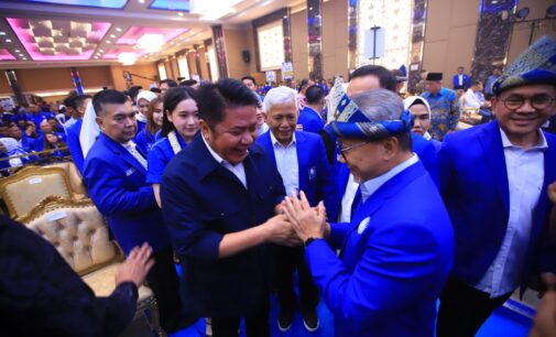 Hadiri Pelantikan DPW PAN Sumsel, Gubernur Herman Deru Kenang Dukungan Politik dan Tekankan Sinergi