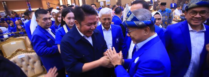 Hadiri Pelantikan DPW PAN Sumsel, Gubernur Herman Deru Kenang Dukungan Politik dan Tekankan Sinergi