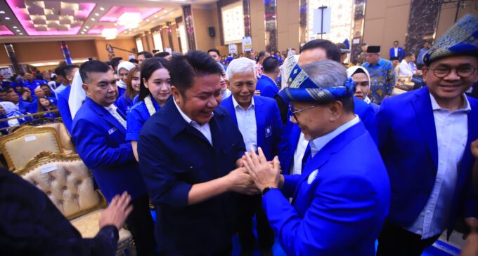Hadiri Pelantikan DPW PAN Sumsel, Gubernur Herman Deru Kenang Dukungan Politik dan Tekankan Sinergi