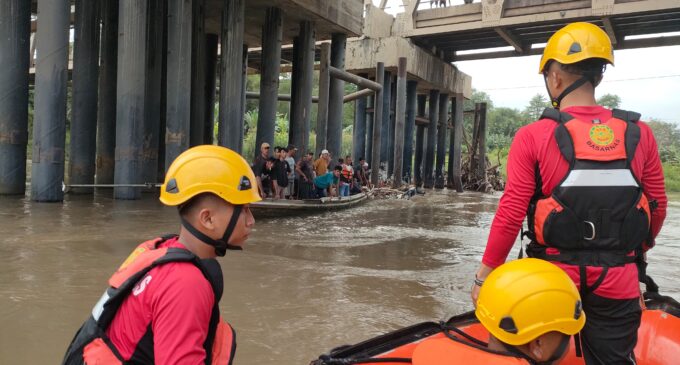 Basarnas Sisir Sungai Lematang Cari Warga yang Diduga Hilang Tenggelam