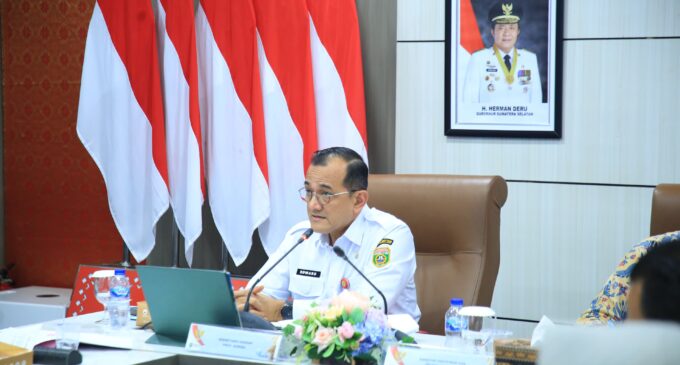 Sekda Edward Candra Tegaskan Komitmen Wujudkan Layanan Publik Transparan di Sumsel