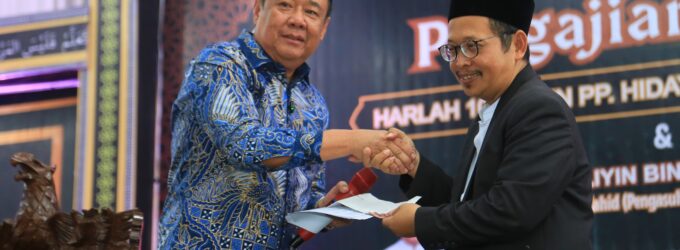 Wagub Sumsel Cik Ujang Hadiri Harlah ke-10 Ponpes Hidayatullah Mubtadiin, Ajak Warga Jaga Kerukunan