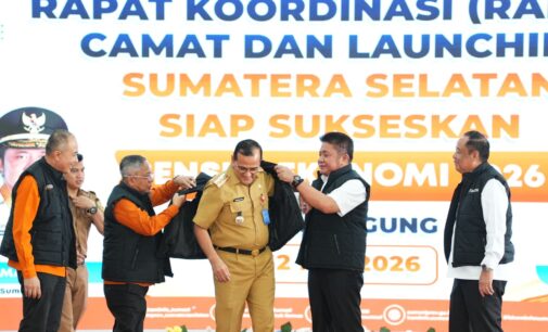 Gubernur Herman Deru dan Wagub Cik Ujang Dorong Sinergi Daerah Sukseskan Sensus Ekonomi 2026