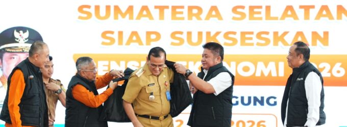 Gubernur Herman Deru dan Wagub Cik Ujang Dorong Sinergi Daerah Sukseskan Sensus Ekonomi 2026